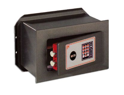 Immagine di CASSAFORTE ELETTRICA H21 L27 PROFONDITA 15 CM ACCIAIO VERNICIATO
