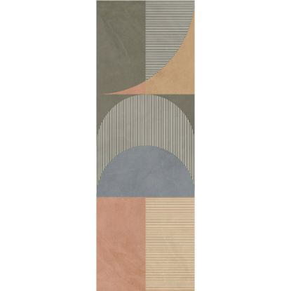 Immagine di DECORO GRES PORCELLANATO COLLEZIONE COOL CIRCLE AUTUMN 30X90 CM SPESSORE 8 MM R10 MARINER