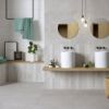 Immagine di PAVIMENTO CERAMICA IN BICOTTURA ROMA GRIGIO NATURALE 60x60 CM SPESSORE 8 MM HERBERIA
