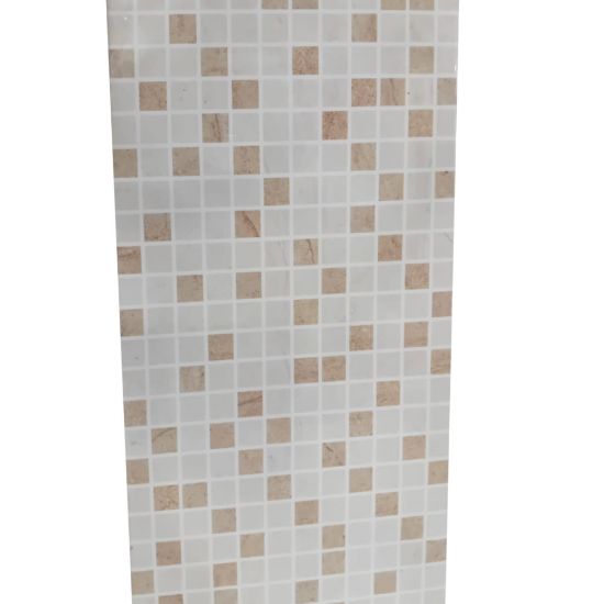 Immagine di DECORO GRES PORCELLANATO COLLEZIONE OPALE MOSAICO BEIGE 20X45 CM SPESSORE 7 MM HERBERIA