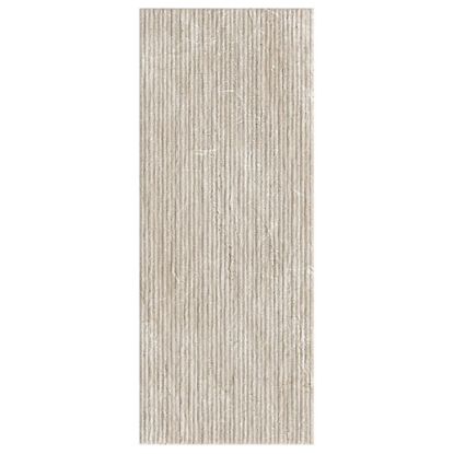 Immagine di DECORO CERAMICA IN BICOTTURA TRADIZIONALE COLLEZIONE LITHOS BEIGE RIGATO 20X50 CM SPESSORE 7 MM HERBERIA