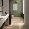 Immagine di PAVIMENTO GRES PORCELLANATO RETTIFICATO ELISIR ROYAL BEIGE 20x120 CM SPESSORE 9,5 MM R9 MARCA CORONA