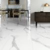 Immagine di PAVIMENTO GRES PORCELLANATO RETTIFICATO STATUARIO BIANCO LEVIGATO 60x120 CM SPESSORE 9,5 MM R9 CERDOMUS