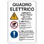 Immagine di CARTELLO QUADRO ELETTRICO IMPIANTO 60x40 CM