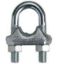 Immagine di MORSETTO ZINCATO 6 MM 1/4 CONFEZIONE 5 PZ