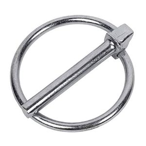 Immagine di COPPIGLIA A SCATTO ACCIAIO ZINCATO 8 MM CONFEZIONE 1 PZ