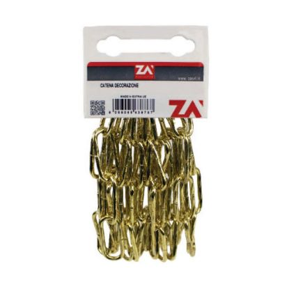 Immagine di CATENA RITORTA NERA PRETAGLIATA 2,5 MM CONFEZIONE 2,5 MT