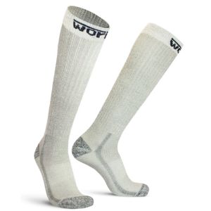 Immagine di CALZA INVERNALE TERMICA LUNGA SOFTLER MERINO COLORE GRIGIO TG.41/43 CONFEZIONE DA UN PAIO ZERO 3