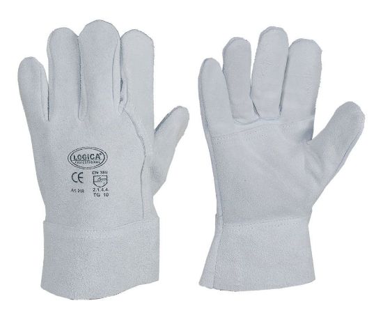 Immagine di GUANTO BOVINO FIORE CROSTA BIANCO SENZA BLISTER