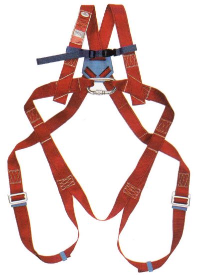 Immagine di IMBRACATURA ANTICADUTA CON AGGANCIO DORSALE E FRONTALE EN361