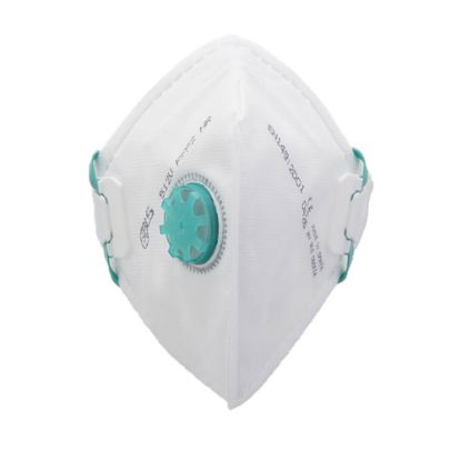 Immagine di MASCHERA FILTRANTE CON VALVOLA FFP2 NR SERIE BLS512V CONFEZIONE 20 PZ BLS