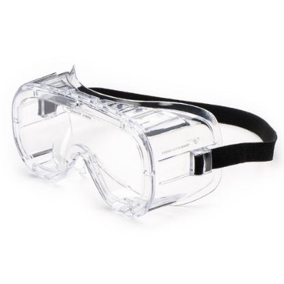 Immagine di OCCHIALI A MASCHERA PROTETTIVA LENTE TRASPARENTE E MONTATURA TRASPARENTE UNIVET