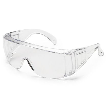 Immagine di OCCHIALI DI PROTEZIONE SOVRAPPONIBILE AI COMUNI OCCHIALI DA VISTA COLORE TRASPARENTE UNIVET