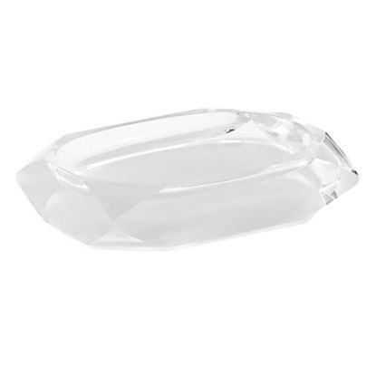 Immagine di PORTASAPONE DA APPOGGIO CHANELLE RESINA BIANCO GEDY