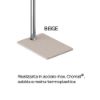 Immagine di PIANTANA A TERRA PORTASALVIETTE TRILLY BEIGE GEDY