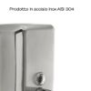 Immagine di DISTRIBUTORE DI SAPONE A PARETE EPOS 500 ML ACCIAIO INOX AISI 304 GEDY