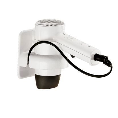 Immagine di ASCIUGACAPELLI A PARETE CON SUPPORTO 1200W GEDY
