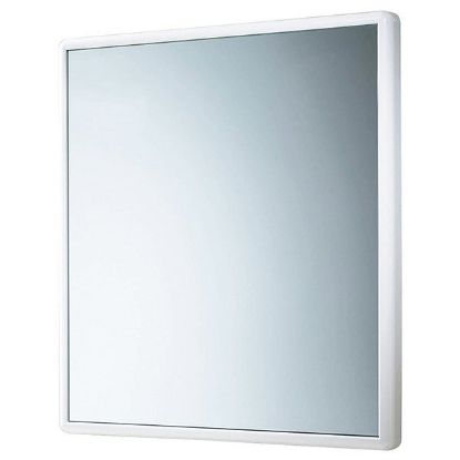Immagine di SPECCHIO L55 CM H60 CM CORNICE RESINA BIANCO JUNIOR GEDY