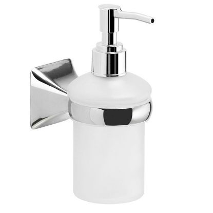 Immagine di DOSASAPONE A PARETE CERVINO CROMATO GEDY