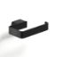 Immagine di PORTAROTOLO A PARETE LOUNGE 13x9,6x2,2 CM NERO MATT GEDY