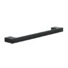 Immagine di PORTASALVIETTE A PARETE LOUNGE 45 CM NERO MATT GEDY
