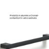Immagine di PORTASALVIETTE A PARETE LOUNGE 30 CM NERO MATT GEDY