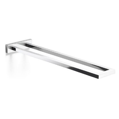 Immagine di PORTASALVIETTE A PARETE ELBA FISSO 2 BRACCI CROMATO GEDY