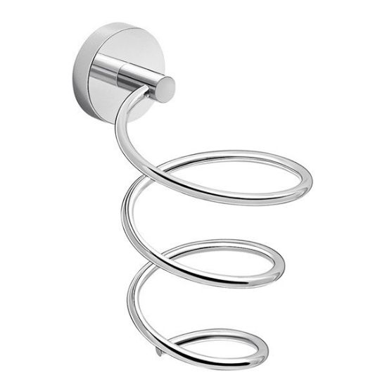 Immagine di PORTA ASCIUGACAPELLI A PARETE EROS CROMATO GEDY