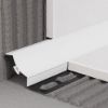Immagine di SGUSCIA PVC BIANCA RACCORDO PAVIMENTO-RIVESTIMENTO 10/10 MM L. 270 CM