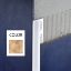 Immagine di PROFILO ANGOLARE ESTERNO PVC 10 MM ROSSO VERONA L. 2,60 MT