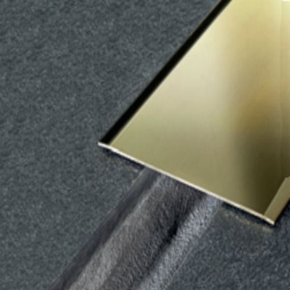 Immagine di PROFILO COPRIGIUNTO OTTONE LUCIDO LARGO 6 CM LUNGHEZZA 3 MT