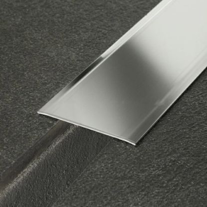 Immagine di PROFILO COPRIGIUNTO INOX LARGO 10 CM LUNGHEZZA 3 MT