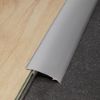 Immagine di PROFILO DI RACCORDO PER PAVIMENTO IN PVC ALLUMINIO ANODIZZATO ARGENTO DIVERSO LIVELLO 6,5/13 MM L.270 CM