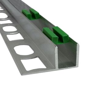 Immagine di BASE X PROFILI UNISYSTEM PLUS ALLUMINIO SP 15/19 TPU/15 270 CM (X PARQUET)