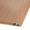 Immagine di PROFILO ALLUMINIO RIVESTITO DEC. 77 TERMINALE DIVERSO LIVELLO SPESSORE 6,5/10 270 CM (PER LAMINATO)