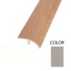 Immagine di PROFILO ALLUMINIO RIVESTITO DEC. 13 TERMINALE DIVERSO LIVELLO SPESSORE 6,5/10 270 CM (PER LAMINATO)