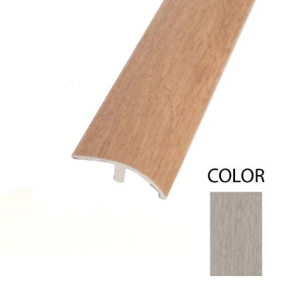 Immagine di PROFILO ALLUMINIO RIVESTITO DECORO 13 TERMINALE DIVERSO LIVELLO SP 6,5/10 C/7/SF 270 CM (X LAMINATO ROCKFORD OAK)