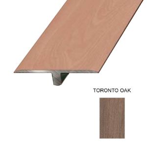 Immagine di PROFILO ALLUMINIO RIVESTITO DECORO 77 GIUNZIONE PARI LIVELLO L 4 CM Z/1/SF 270 CM (X LAMINATO TORONTO OAK)