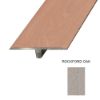 Immagine di PROFILO ALLUMINIO RIVESTITO DEC. 13 GIUNZIONE PARI LIVELLO L. 4 CM L. 270 CM (PER LAMINATO)