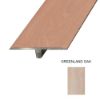 Immagine di PROFILO ALLUMINIO RIVESTITO DECORO 08 GIUNZIONE PARI LIVELLO L 4 CM Z/1/SF 270 CM (X LAMINATO GREENLAND OAK)