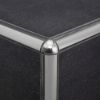 Immagine di RACCORDO PER PROFILO INOX TONDO ANGOLO ESTERNO SP. 8 MM COD.TIE/8