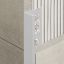Immagine di PROFILO ANGOLARE ELLE ALLUMINIO VERNICIATO 110 MANHATTAN SPESSORE 10 MM L. 270 CM COD. ZV/10