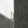 Immagine di PROFILO ANGOLARE ELLE ALLUMINIO ANODIZZATO ARGENTO SPESSORE 10 MM L. 270 CM COD. ZA/10