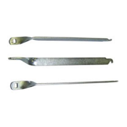 Immagine di STAFFA AD ELICA PER DISTANZIATORE IN ACCIAIO