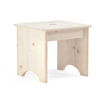 Immagine di SGABELLO 30X20X24H CM FISSO IN ABETE