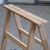 Immagine di CAVALLETTO H80X40X75 CM FAGGIO PIEGHEVOLE
