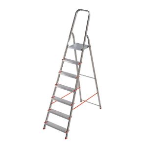Immagine di SCALA A LIBRETTO ALLUMINIO 7 GRADINI ALTEZZA MAX DI LAVORO 341 CM GIERRE