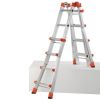 Immagine di SCALA PEPPINA ALLUMINIO 4+5 ALTEZZA DI LAVORO MASSIMA 520 CM GIERRE