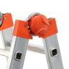 Immagine di SCALA PEPPINA ALLUMINIO 4+5 ALTEZZA DI LAVORO MASSIMA 520 CM GIERRE