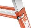 Immagine di SCALA PEPPINA ACCIAIO 4+4 ALTEZZA DI LAVORO MASSIMA 470 CM GIERRE